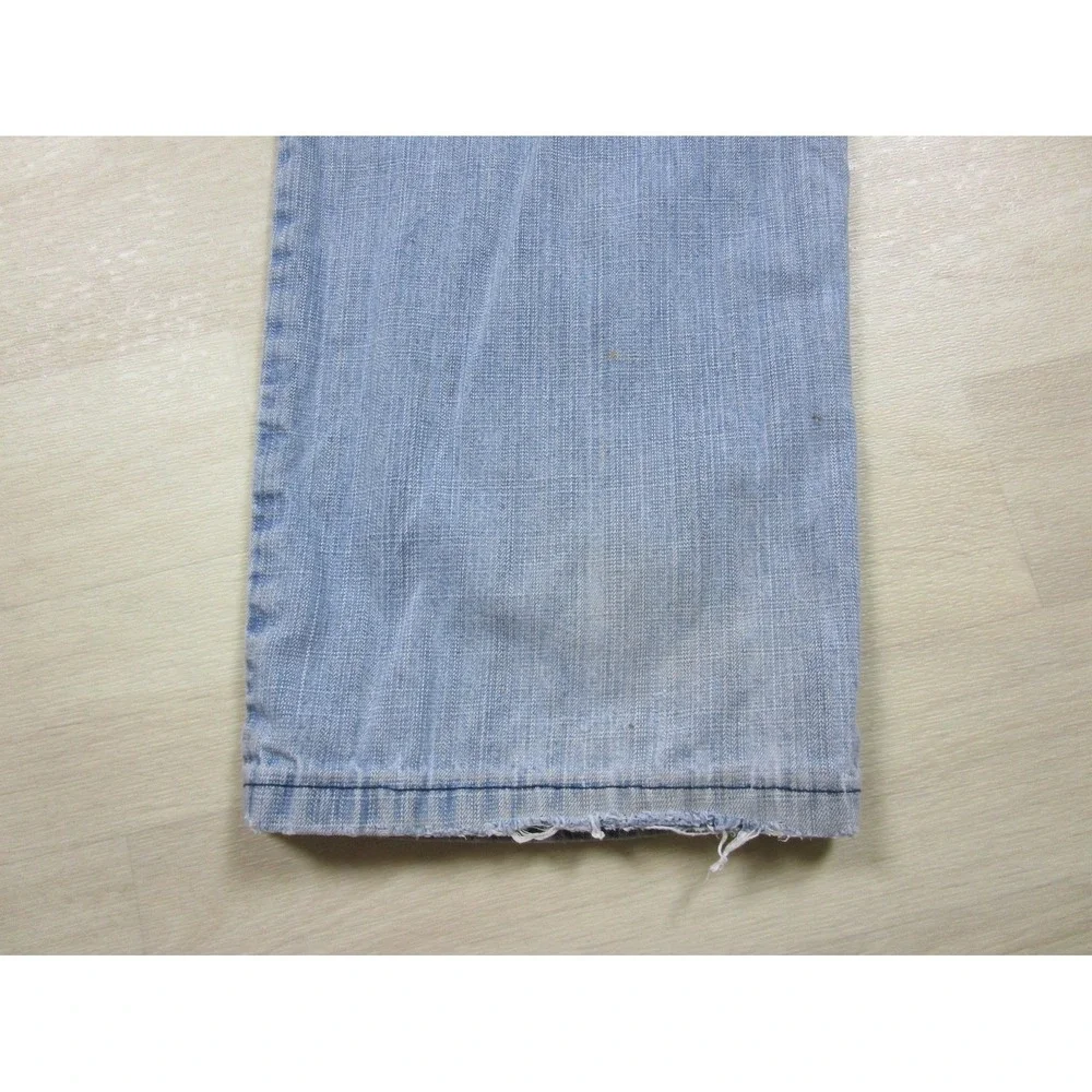 Vintage Y2K Southpole Baggy Loose Denim Jeans (34x33) Hip Hop Embroidered